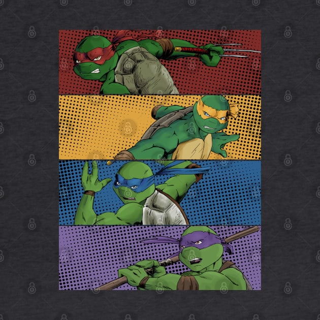 TMNT IDW by Elisamakesart